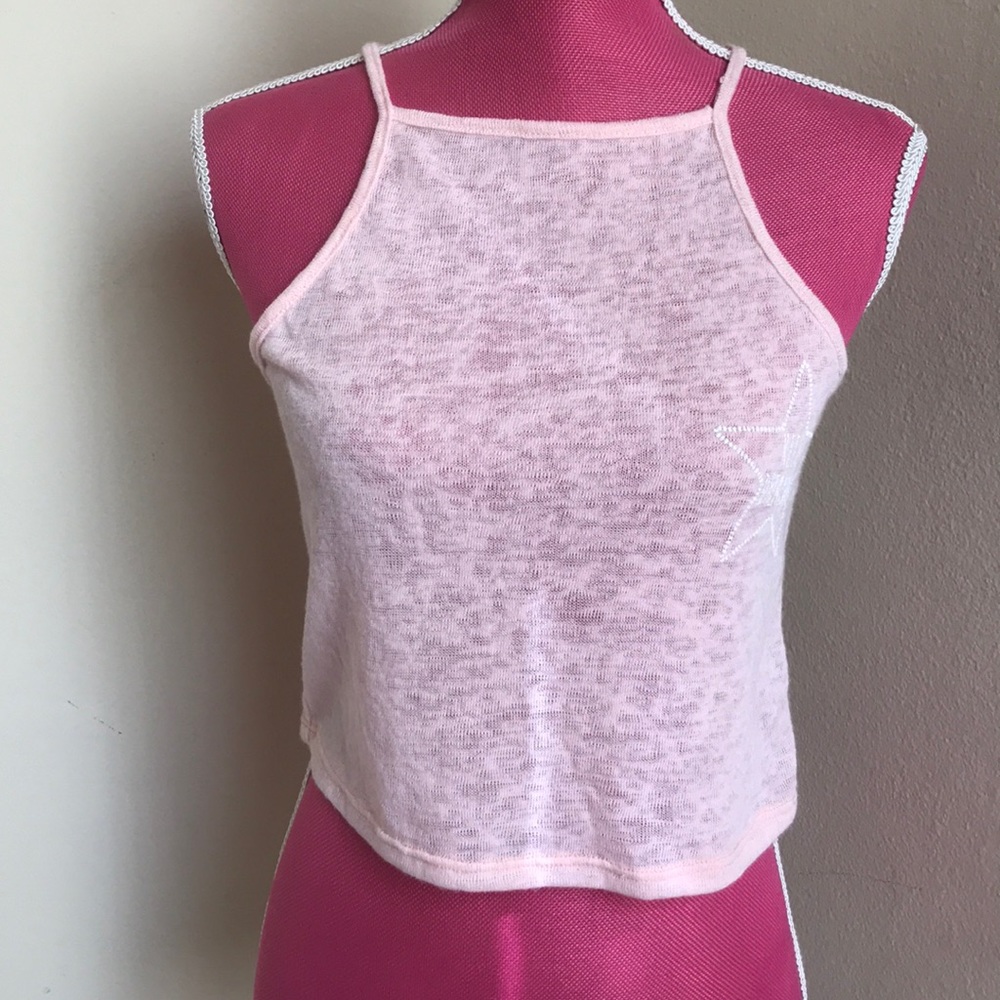 Keep Dreaming Pink Star Tank Top